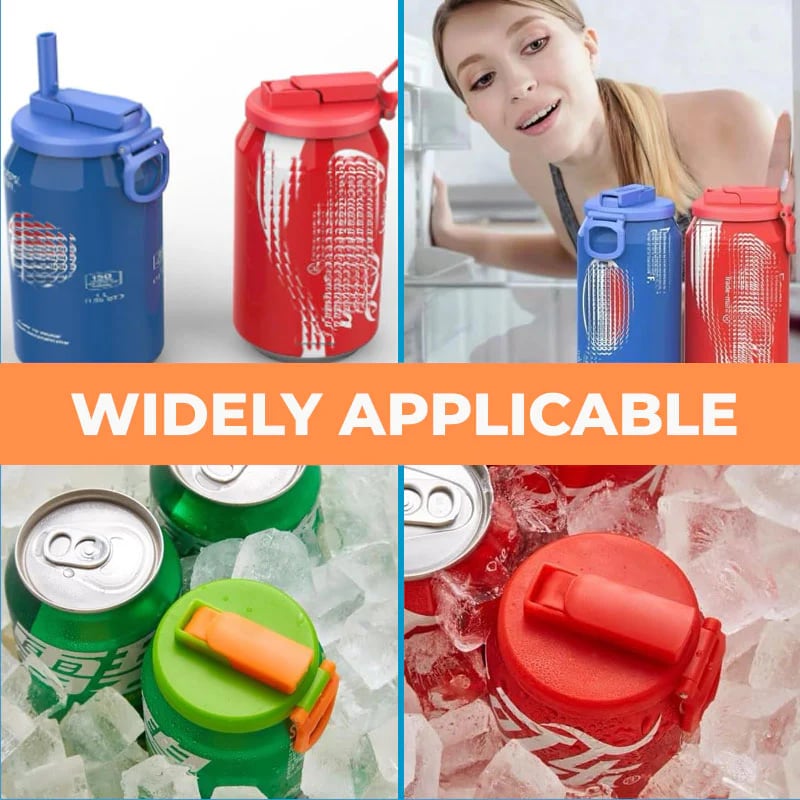 Straw Soda Can Lid - 1 PCS