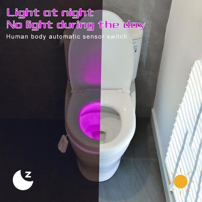 Toilet Lights Inside Toilet