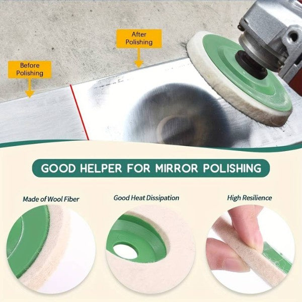 Polishing discs (3 units in set) | WOOLSHINE