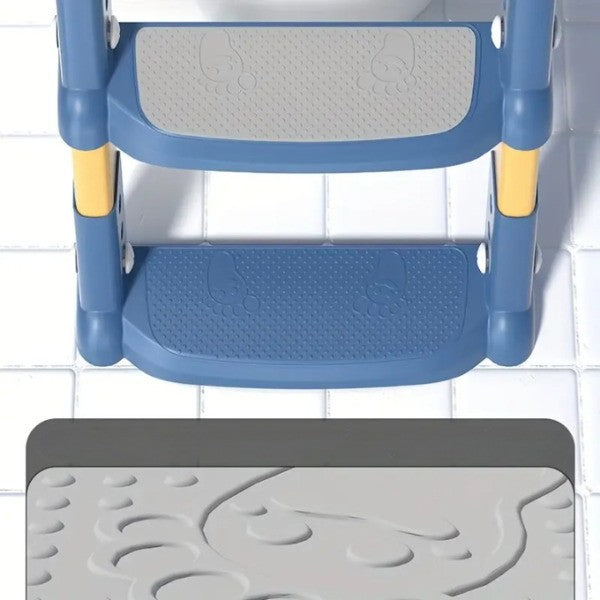 Children's toilet seat with steps  KIDDISTEP