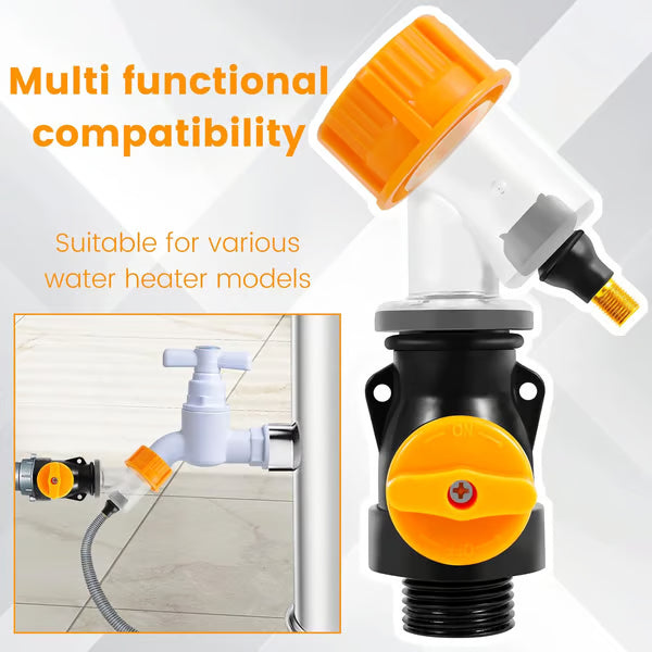 Water Heater Cleaning and Flushing Enhancer – Patented Sediment & Pressure Booster