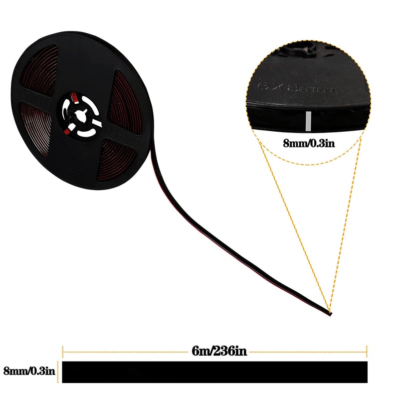 Self-Adhesive Ceramic Tile Gap Tape (20ft)