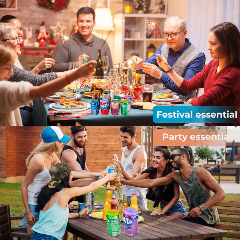 Straw Soda Can Lid - 1 PCS