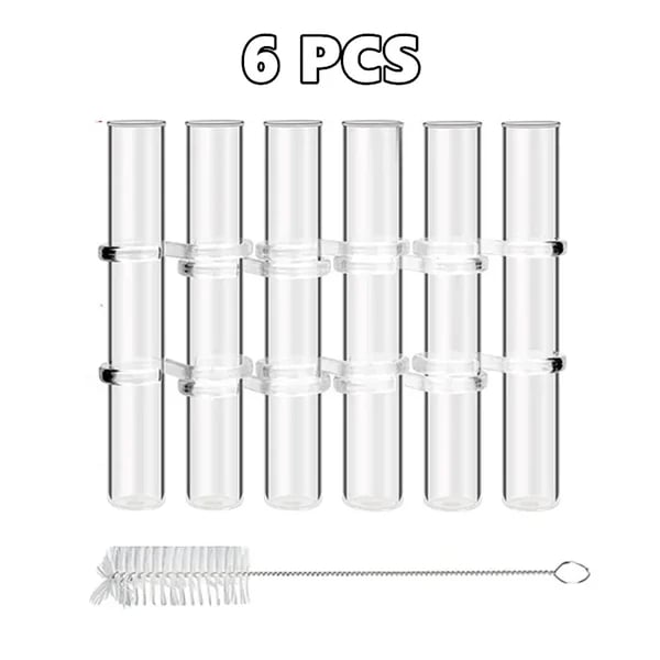 Hinged Flower Vase - 6 Tubes