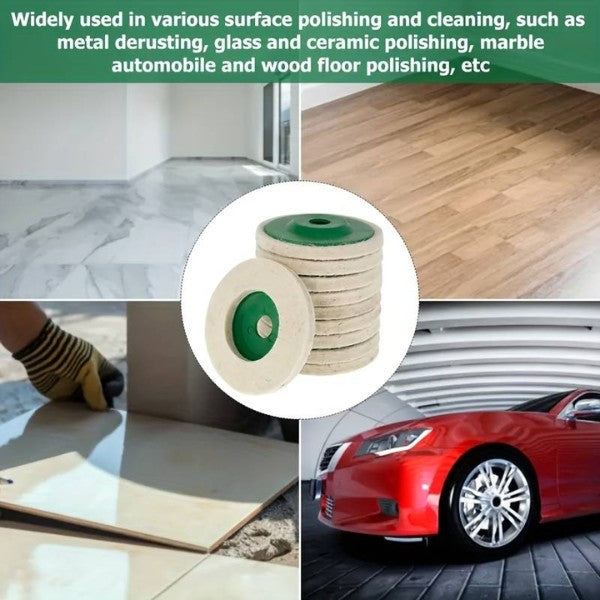 Polishing discs (3 units in set) | WOOLSHINE