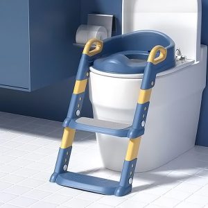 Children's toilet seat with steps  KIDDISTEP