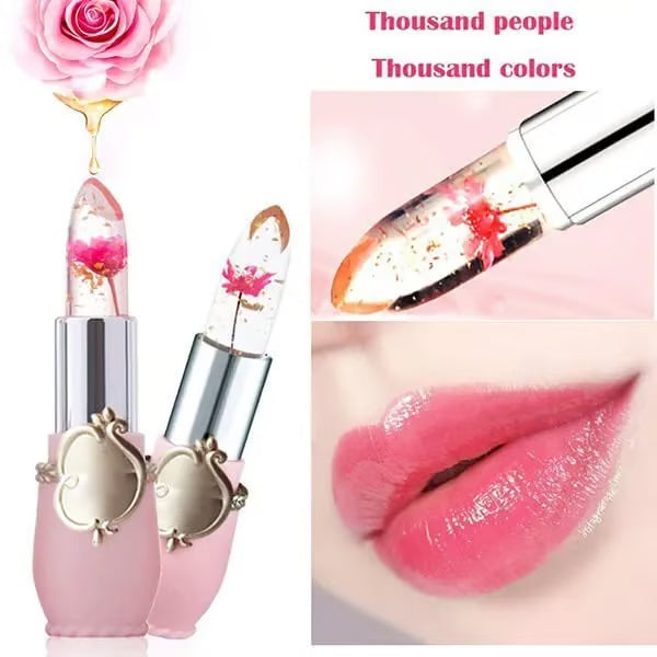 Crystal Jelly Flower Color Changing Lipstick-✨BEST GIFT