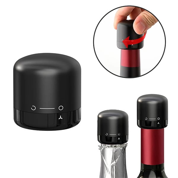 Silicone Sealed Wine, Beer, Champagne Stopper