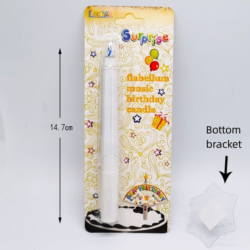 Novelty Surprise Fan Birthday Candle