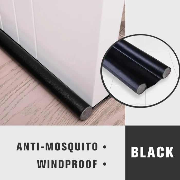 Noise & Pest Isolation Waterproof Door Bottom Seal Strip - PACK OF 2