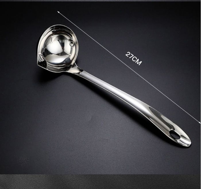 Oil Separating Stainless Steel Soup Ladle