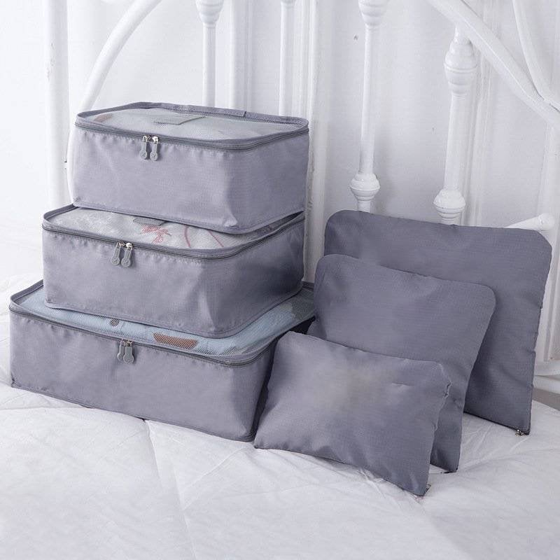 Portable Luggage Packing Cubes - 6 PCS