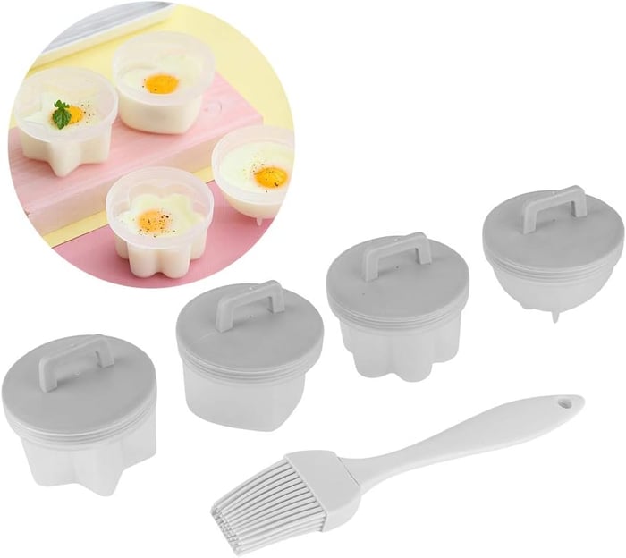 Breakfast Boiled Egg Mold - Pack Of 4