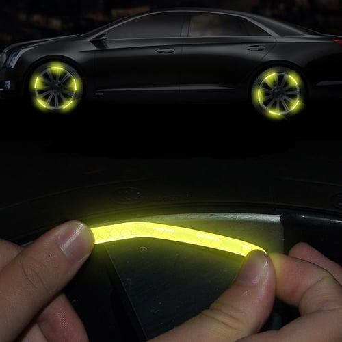 Tire Reflective Warning Stickers