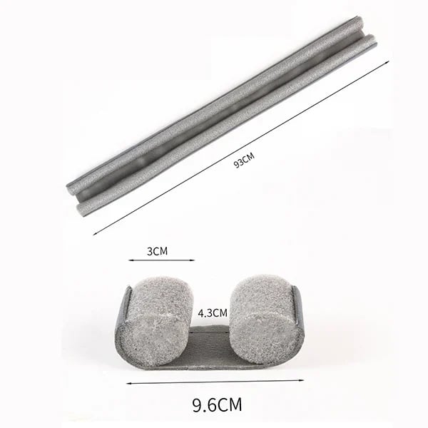 Noise & Pest Isolation Waterproof Door Bottom Seal Strip - PACK OF 2
