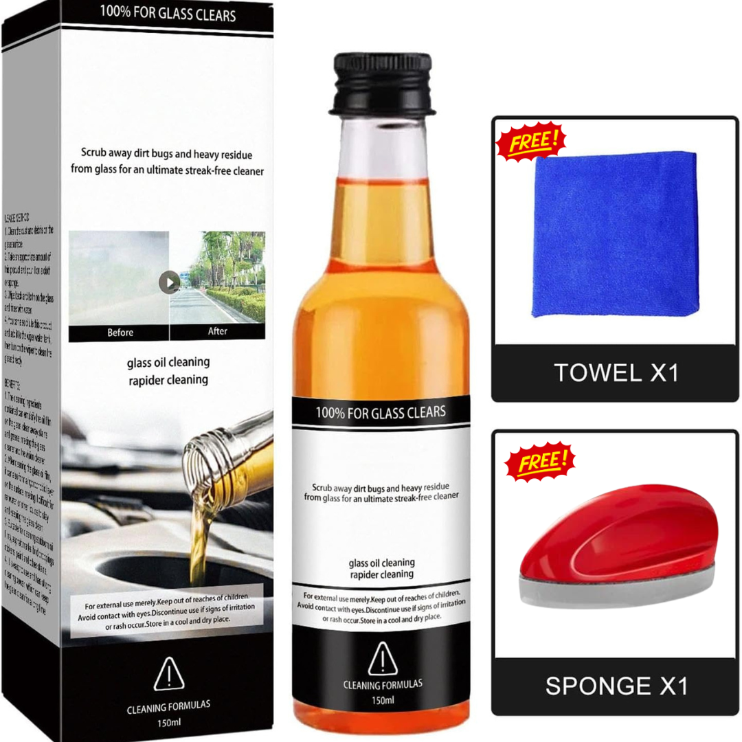 Powerful Windshield Cleaner for Both Home and Car Use