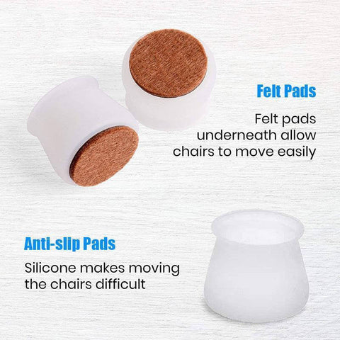 Chair Leg Silicon Protection Covers 🔥BUY 4 GET 4 Free🔥 (8 Pcs) 🔥FLAT 30% OFF TODAY🔥