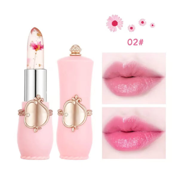 Crystal Jelly Flower Color Changing Lipstick-✨BEST GIFT