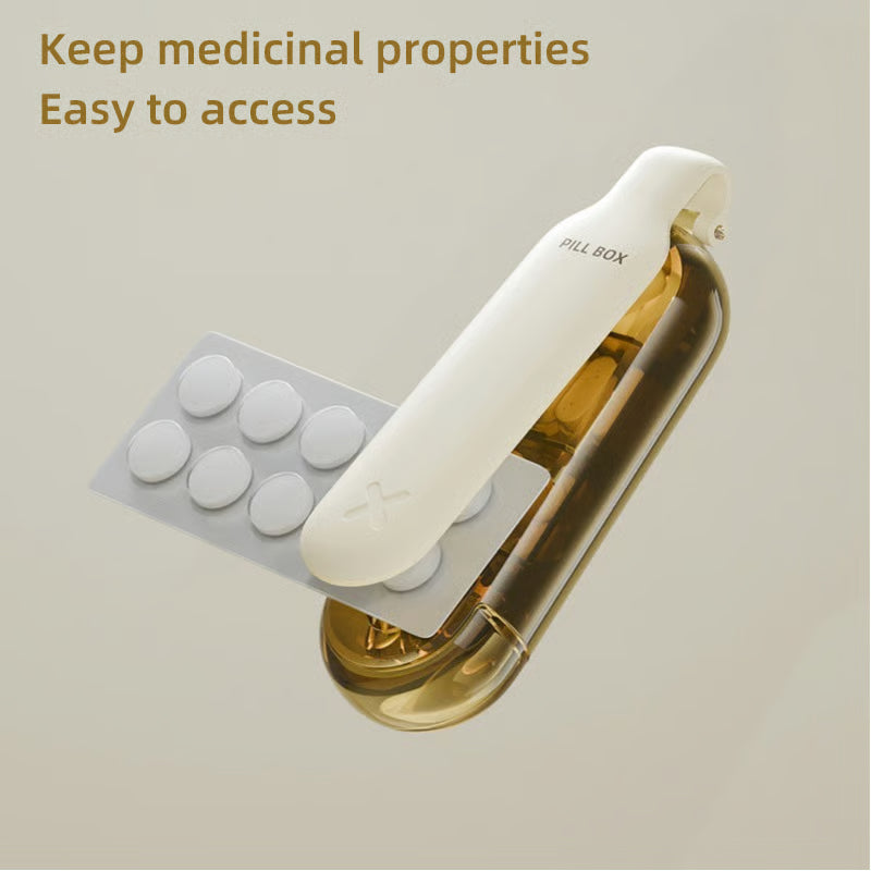 Portable medicine box dispensing box