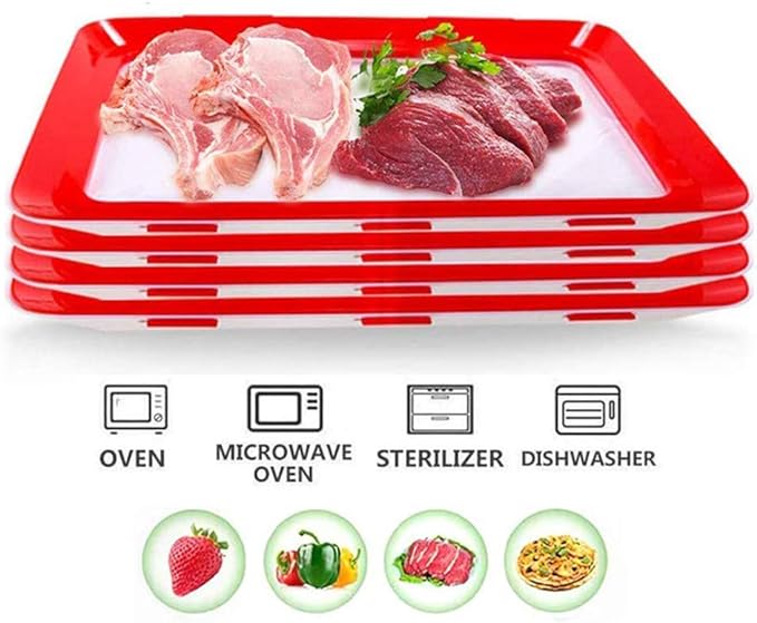 Environmentally Friendly Design - Reusable Food Preserving Tray