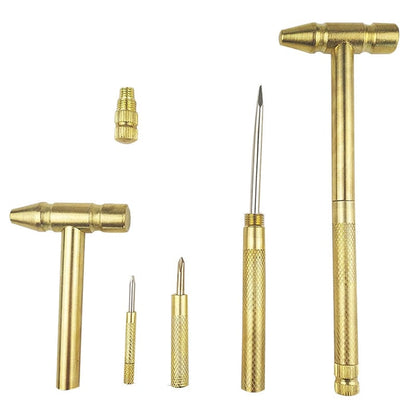 6 in1 Micro Mini Multifunction Copper Hammer