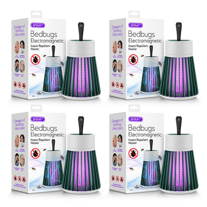 Electromagnetic insect repellent heater against bed bugs