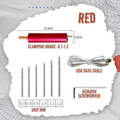 HANDY DRILLING ELECTRIC TOOL - 6 DRILL BITS