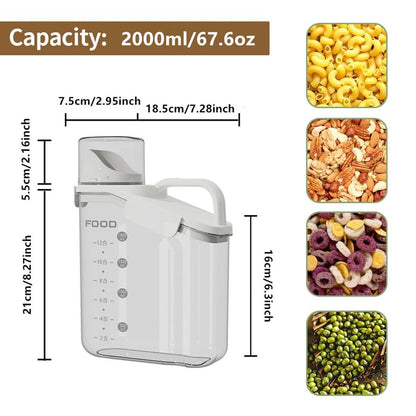 Clear Airtight Food Storage Containers