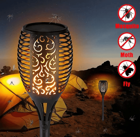 Solar flame light