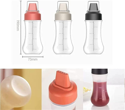 Condiment squeeze spray bottle