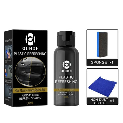 Car Plastic Plating Refurbishing Agent - Pack Of 2