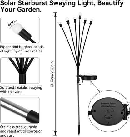 Solar Powered Firefly Garden Light