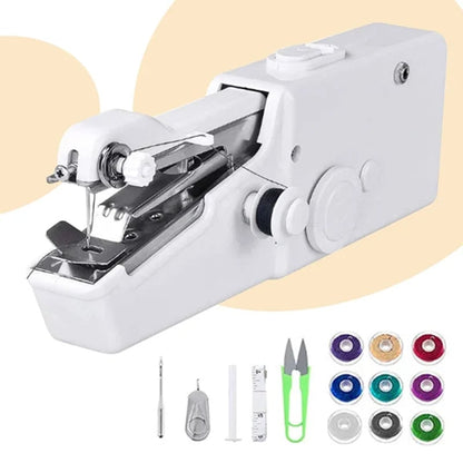 Portable mini hand sewing machine