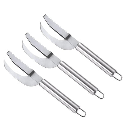 Multi Fish Scale Knife 3-in-1