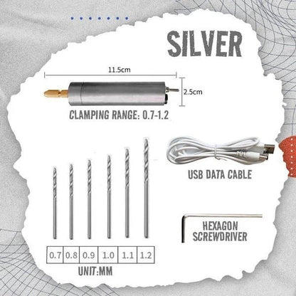 HANDY DRILLING ELECTRIC TOOL - 6 DRILL BITS