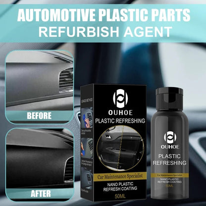 Car Plastic Plating Refurbishing Agent - Pack Of 2