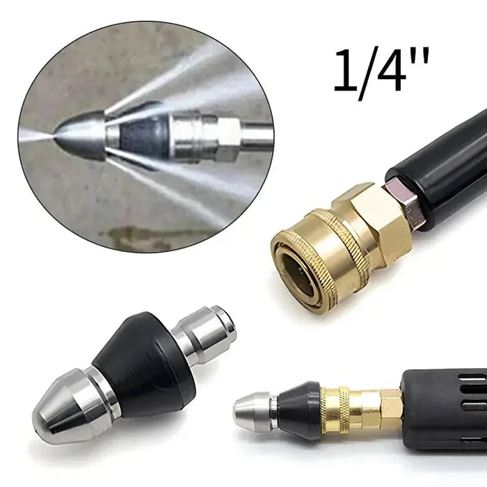 Sewer Cleaning Tool High-pressure Nozzle - 1 Pcs