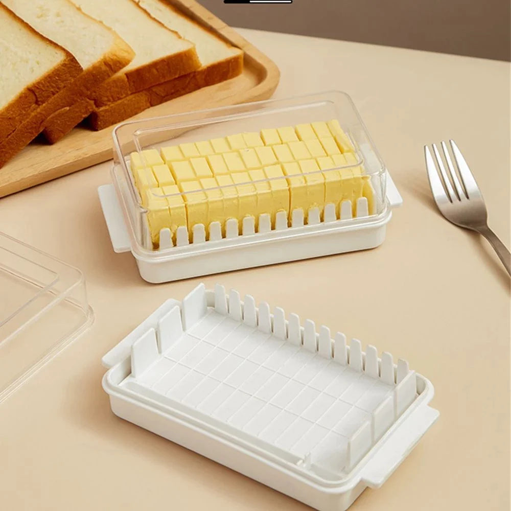 Transparent Cover Butter Cutting Box