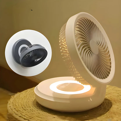 4000mAh Led Folding Hand High Speed Table Fan Mini Fan