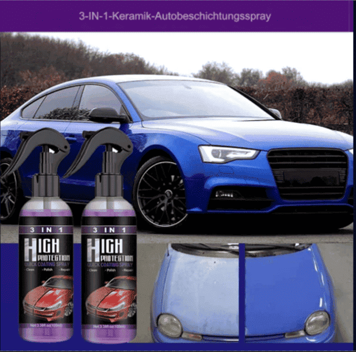 3 in 1 High Protection Car Coating Spray