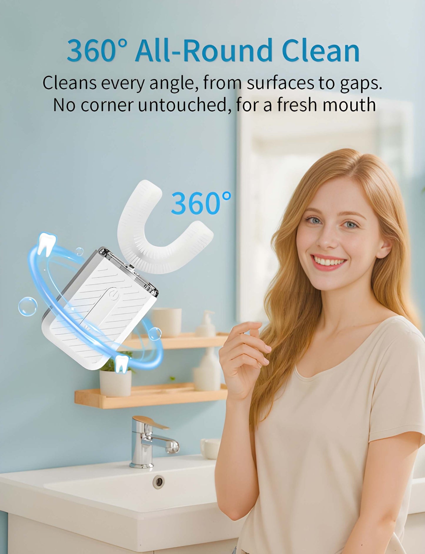 U shape Healthy Brush