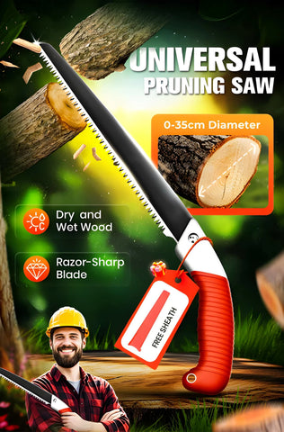 ProCut SK5 Pruning Saw with Sheath – Ultra Sharp & Lightweight
