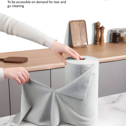 Reusable Microfiber Cleaning Roll 🧼
