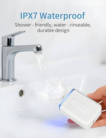 WILDWELLO GentleCare Series U-Shaped Electric Toothbrush, Food-Grade Silicone, 4 Modes, 60-Second Clean, Magnetic Contact Charging Dock
