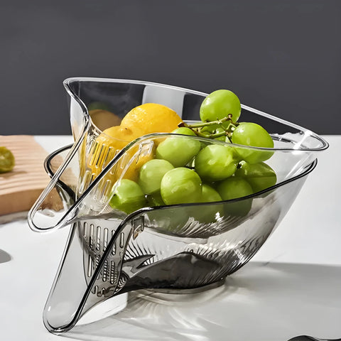 Multi-Functional Kitchen Sink Drain Basket & Strainer Bowl