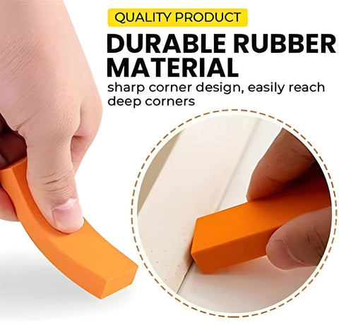HR MALL Rust Cleaning Eraser Easy Limescale Eraser Stainless Steel Eraser, Stainless Steel Stains Eraser Decontamination Cleaner Easy Limescale Eraser Rust Remover for Kitchen Home