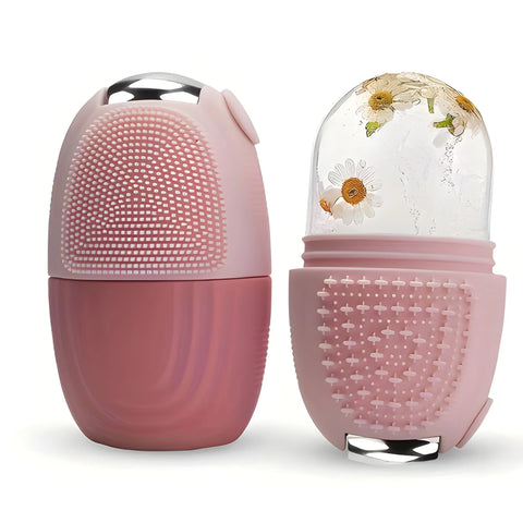 Silicone Roller Ice Mask for Physical Cooling of The Face