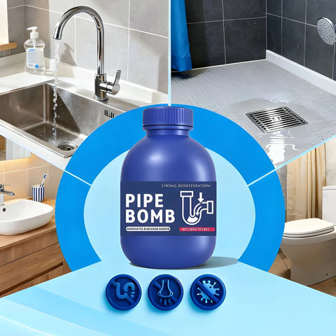 Powerful Drain Pipe Cleaner Liquid (Pipe Bomb Formula)