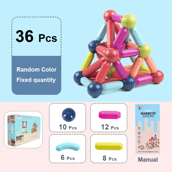 Educational Magnet Building Blocks – Shopperskart