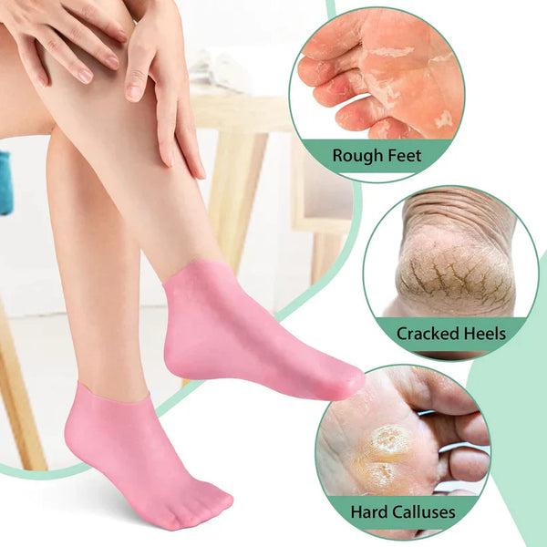 Foot Spa Pedicure Silicone Socks